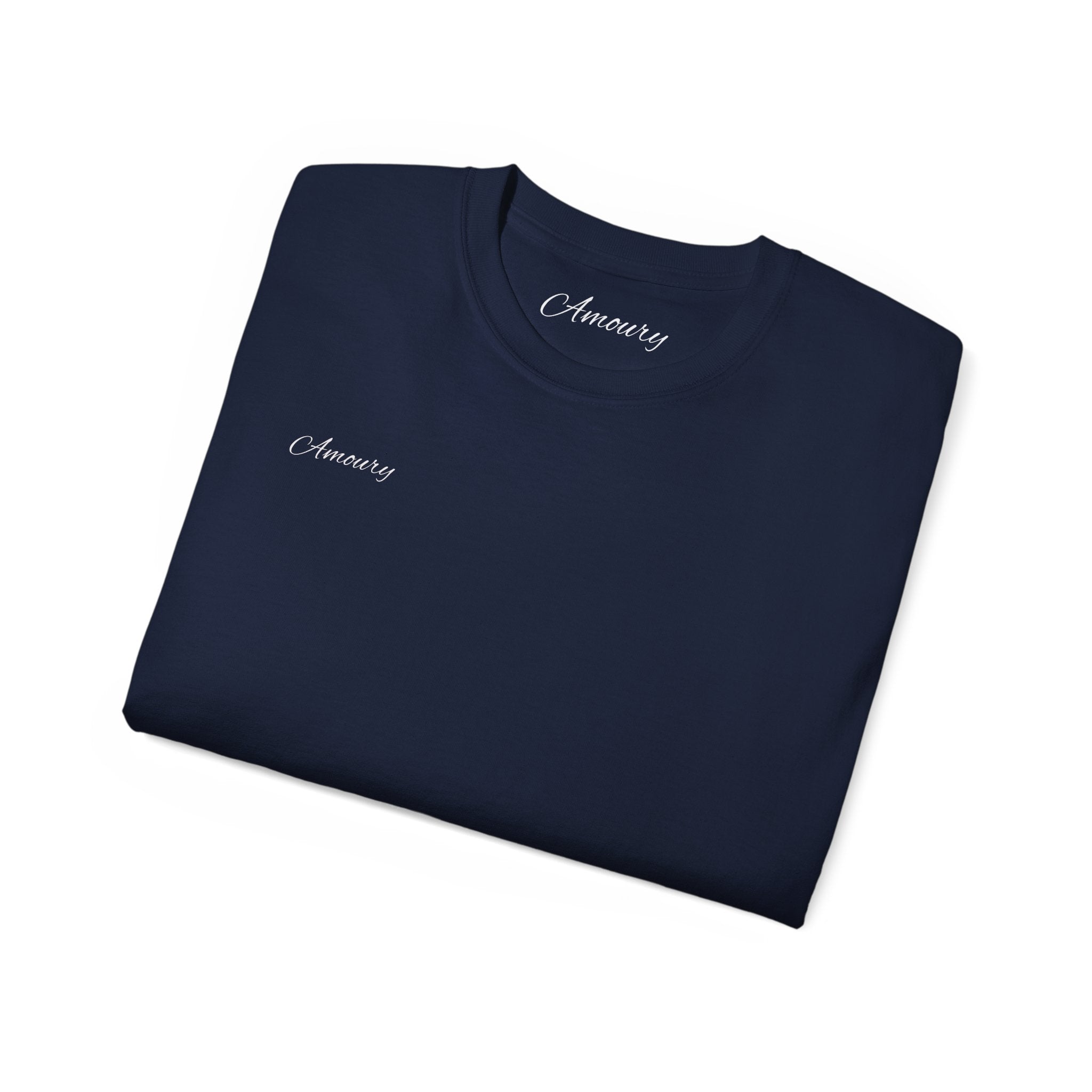 No Risk tee | Minimal Text Back Print t-shirt