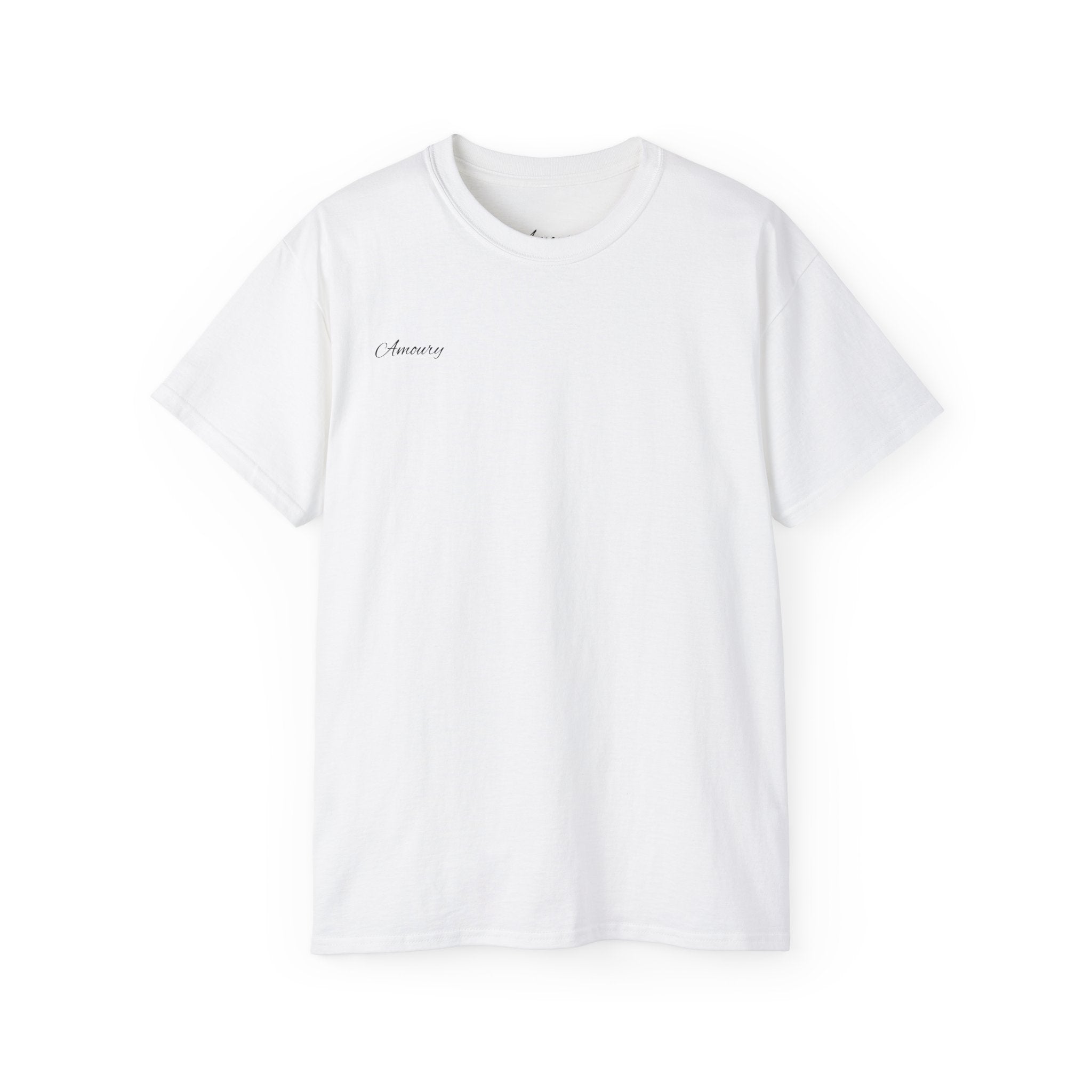 No Risk tee | Minimal Text Back Print t-shirt