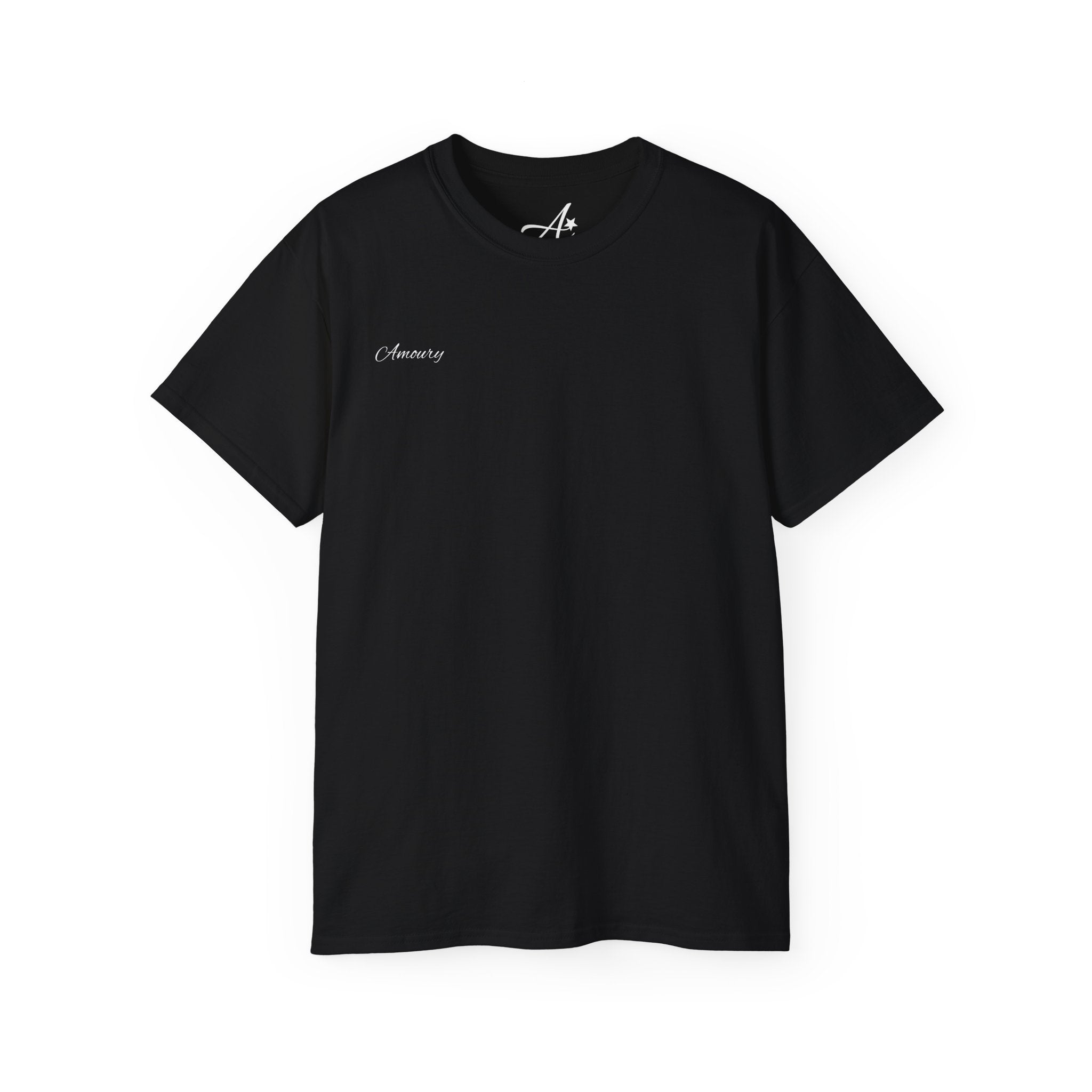 I'M EITHER THINKING ABOUT YOU OR MONEY | Minimal Text Back Print t-shirt